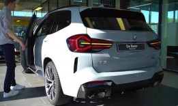 最新宝马x3爆料视频,前瞻科技与动感设计首次亮相